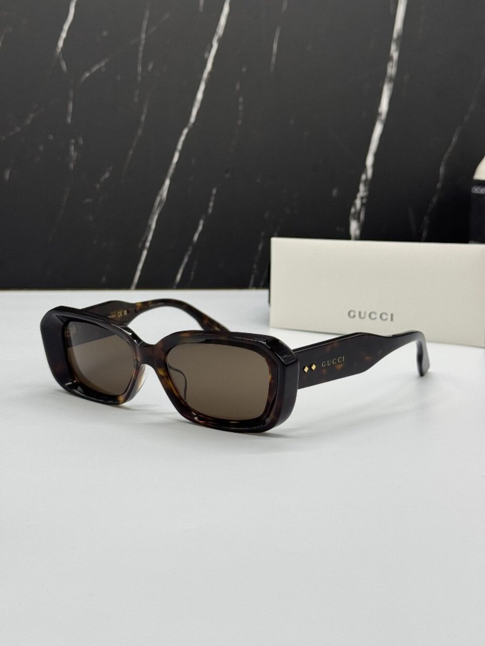NEW GUCCI EYEWEAR GG1531SK 002 HAVANA UNISEX SUNGLASSES